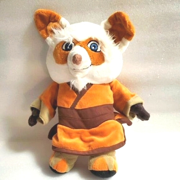 Master Shifu Plush Stuffed Animal 12" Kung Fu Panda Doll Raccoon Toy Kohls - Picture 3 of 7